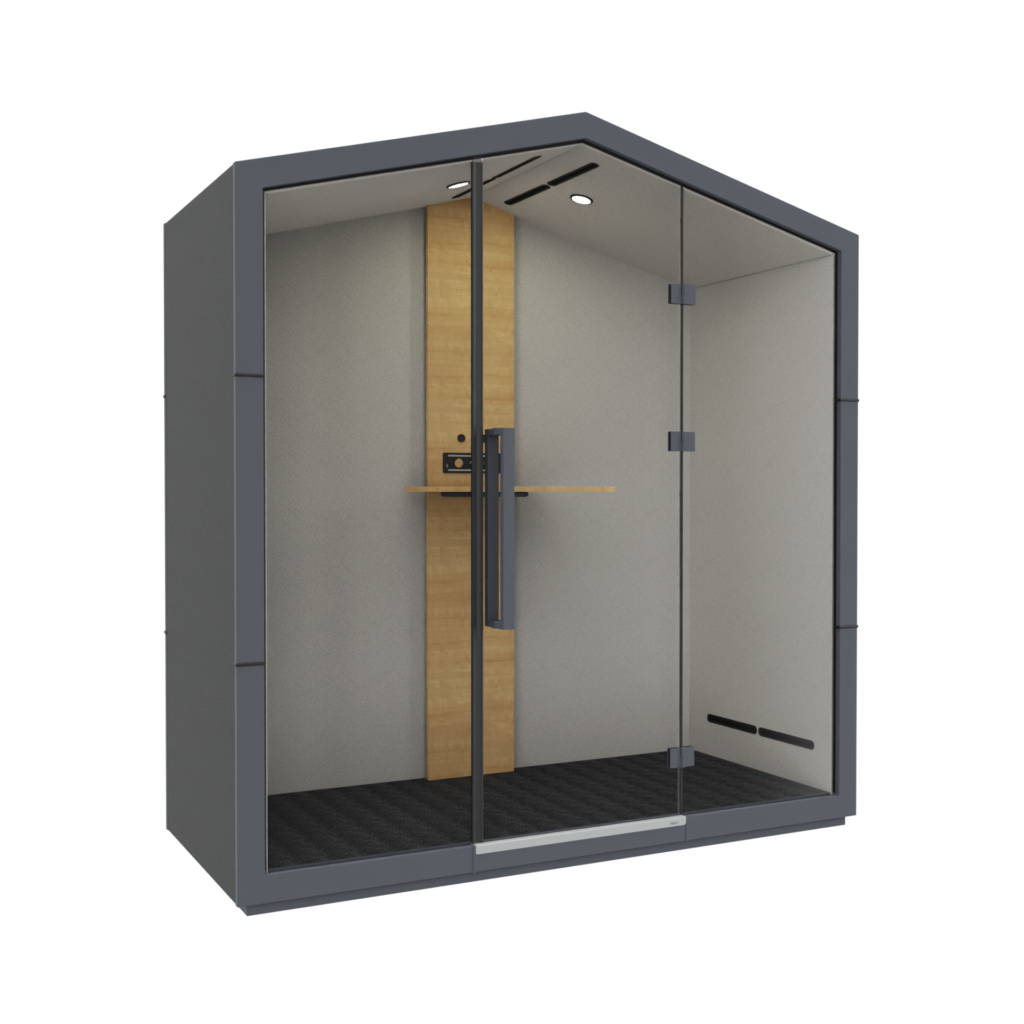 Kleine Telefoonunit van OfficeBooths.nl